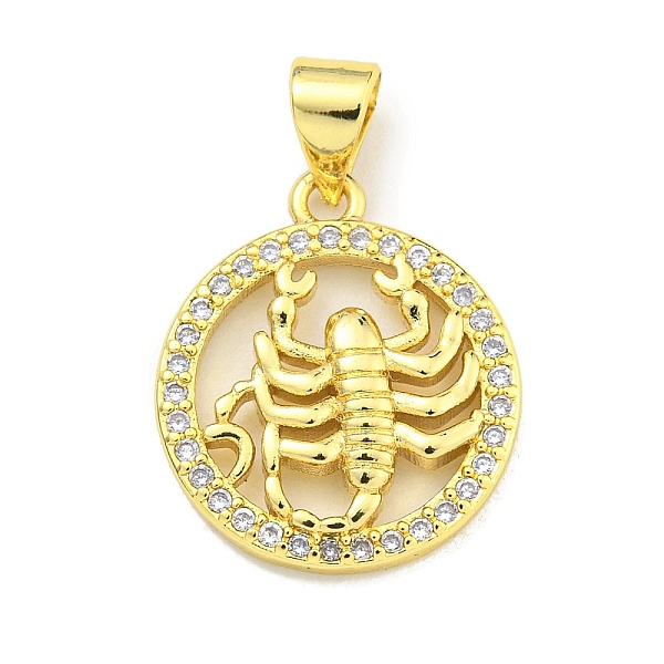 PandaHall Brass Micro Pave Cubic Zirconia Pendants, Real 18K Gold Plated, Scorpio, 17.8x15x2.8mm, Hole: 4x3.5mm Brass+Cubic Zirconia Scorpio..., Clear
PandaHall Brass Micro Pave Cubic Zirconia Pendants, Real 18K Gold Plated, Scorpio, 17.8x15x2.8mm, Hole: 4x3.5mm Brass+Cubic Zirconia Scorpio..., Clear