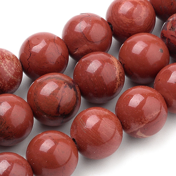PandaHall Natural Red Jasper Beads Strands, Round, 10mm, Hole: 1mm, about 40pcs/strand, 15.7 inch Red Jasper Round
PandaHall Natural Red Jasper Beads Strands, Round, 10mm, Hole: 1mm, about 40pcs/strand, 15.7 inch Red Jasper Round