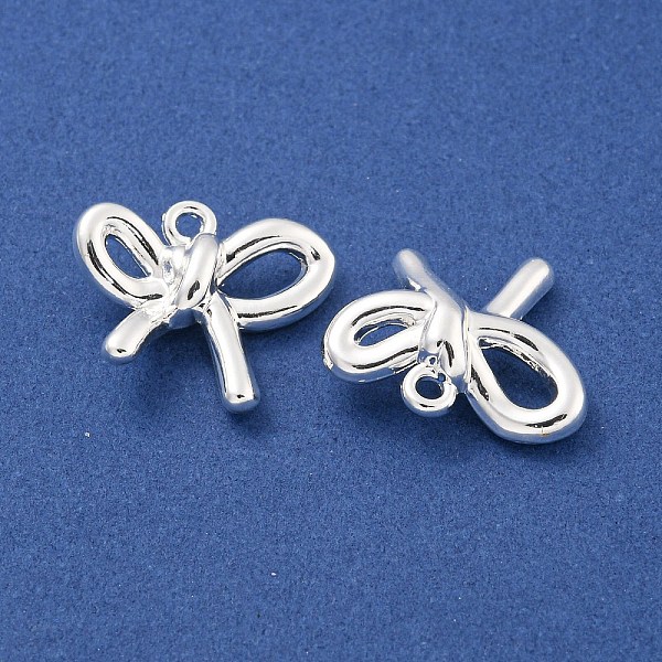 PandaHall Rack Plating Alloy Pendants, Bowknot Charms, Silver, 15.5x19.5x6mm, Hole: 1.8mm Alloy Bowknot
PandaHall Rack Plating Alloy Pendants, Bowknot Charms, Silver, 15.5x19.5x6mm, Hole: 1.8mm Alloy Bowknot