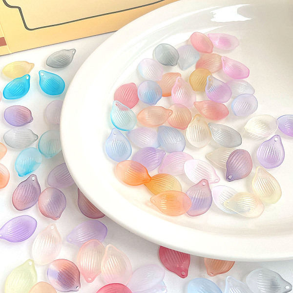 PandaHall Acrylic Pendants, Frosted, Gradient Color, Petal, Mixed Color, 23.3x16mm, Hole: 1.6mm, about 1440pcs/500g Acrylic Others..., Multicolor
PandaHall Acrylic Pendants, Frosted, Gradient Color, Petal, Mixed Color, 23.3x16mm, Hole: 1.6mm, about 1440pcs/500g Acrylic Others..., Multicolor