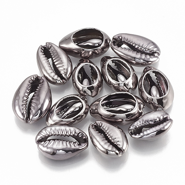 PandaHall Plated Cowrie Shell Pendants, Gunmetal, 17~22x12~15x6~7mm Cowrie Shell Shell Shape
PandaHall Plated Cowrie Shell Pendants, Gunmetal, 17~22x12~15x6~7mm Cowrie Shell Shell Shape