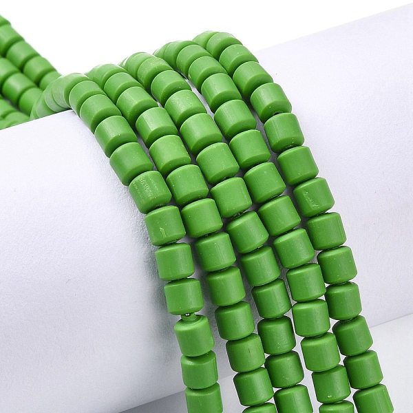 PandaHall Polymer Clay Bead Strands, Column, Olive Drab, 5~7x6mm, Hole: 1.5~2mm, about 61~69pcs/strand, 15.74 inch Polymer Clay Column Green
PandaHall Polymer Clay Bead Strands, Column, Olive Drab, 5~7x6mm, Hole: 1.5~2mm, about 61~69pcs/strand, 15.74 inch Polymer Clay Column Green