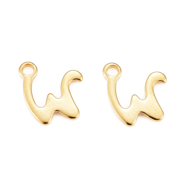 PandaHall 304 Stainless Steel Charms, Laser Cut, Letter, Stainless Steel Color, Golden, Letter.W, 10x9x0.7mm, Hole: 1.5mm 304 Stainless...
PandaHall 304 Stainless Steel Charms, Laser Cut, Letter, Stainless Steel Color, Golden, Letter.W, 10x9x0.7mm, Hole: 1.5mm 304 Stainless...