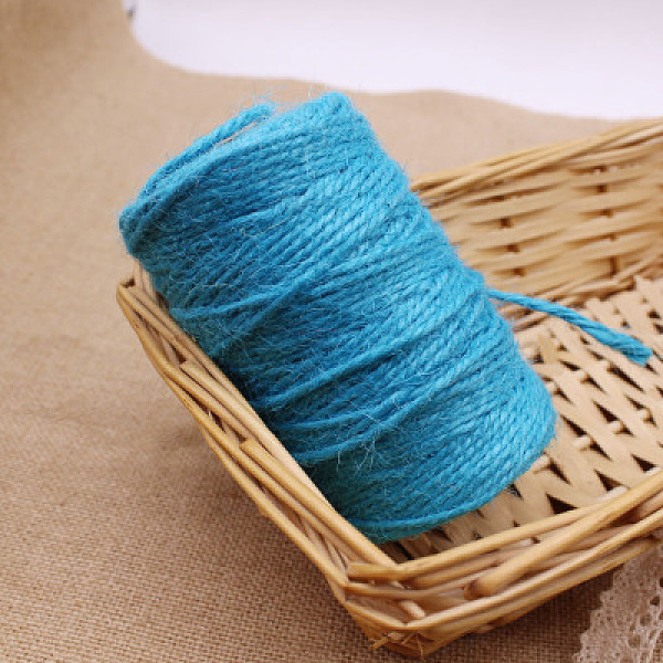 PandaHall Jute Cord, Jute String, Jute Twine, for Jewelry Making, Deep Sky Blue, 3mm, about 54.68 yards(50m)/roll Jute Blue
PandaHall Jute Cord, Jute String, Jute Twine, for Jewelry Making, Deep Sky Blue, 3mm, about 54.68 yards(50m)/roll Jute Blue