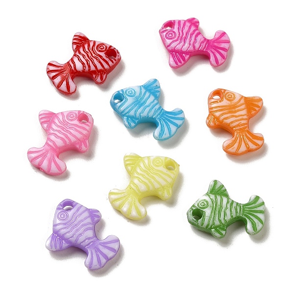 PandaHall Opaque Acrylic Pendants, Craft Style, Fish, Mixed Color, 21x17x4.5mm, Hole: 2.5mm, 746pcs/500g Acrylic Fish Multicolor
PandaHall Opaque Acrylic Pendants, Craft Style, Fish, Mixed Color, 21x17x4.5mm, Hole: 2.5mm, 746pcs/500g Acrylic Fish Multicolor