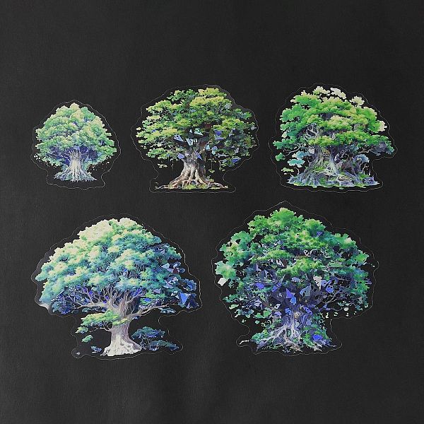 PandaHall PET Tree Self Adhesive Decorative Stickers, Waterproof Glitter Decals for DIY Scrapbooking, Card Making, Green...
PandaHall PET Tree Self Adhesive Decorative Stickers, Waterproof Glitter Decals for DIY Scrapbooking, Card Making, Green...
