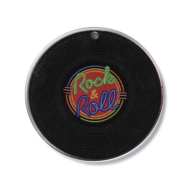 PandaHall Transparent Disc Acrylic Pendants, Black, 37x2mm, Hole: 1.8mm Acrylic Disc Black
PandaHall Transparent Disc Acrylic Pendants, Black, 37x2mm, Hole: 1.8mm Acrylic Disc Black