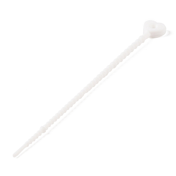 PandaHall Heart Shape Silicone Cable Zip Ties, Cord Organizer Strap, for Wire Management, White, 128x13x4.5mm Silicone Heart White
PandaHall Heart Shape Silicone Cable Zip Ties, Cord Organizer Strap, for Wire Management, White, 128x13x4.5mm Silicone Heart White