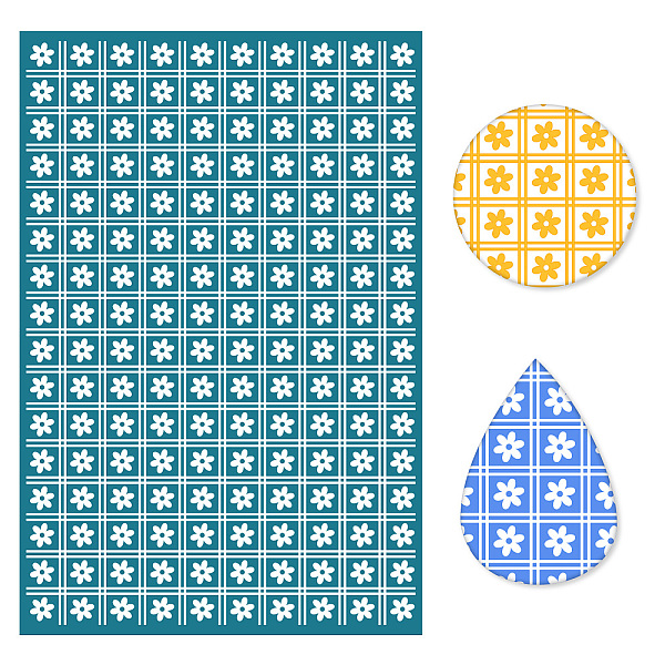 PandaHall Silk Screen Printing Stencils, Reusable Sign Self Adhisive Stencils for Painting on Wood, DIY Decoration T-Shirt Fabric, Tartan..., Cyan
PandaHall Silk Screen Printing Stencils, Reusable Sign Self Adhisive Stencils for Painting on Wood, DIY Decoration T-Shirt Fabric, Tartan..., Cyan