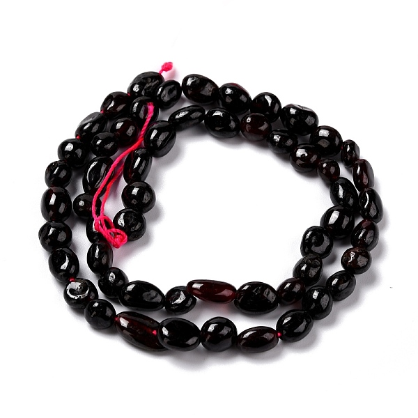 PandaHall Natural Garnet Beads Strands, Tumbled Stone, Nuggets, 5~10.5x5~6.5x4~5.5mm, Hole: 1mm, about 53~54pcs/strand, 15.16~15.35 inch...
PandaHall Natural Garnet Beads Strands, Tumbled Stone, Nuggets, 5~10.5x5~6.5x4~5.5mm, Hole: 1mm, about 53~54pcs/strand, 15.16~15.35 inch...