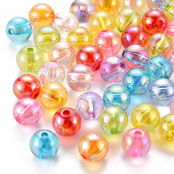 PandaHall Transparent Acrylic Beads, AB Color Plated, Round, Mixed Color, 12x11mm, Hole: 2.5mm, about 566pcs/500g Acrylic Round Multicolor
PandaHall Transparent Acrylic Beads, AB Color Plated, Round, Mixed Color, 12x11mm, Hole: 2.5mm, about 566pcs/500g Acrylic Round Multicolor