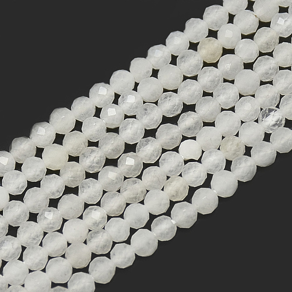 PandaHall Natural White Jade Beads Strands, Faceted, Round, 2~2.5mm, Hole: 0.3mm, about 177pcs/strand, 14.9 inch White Jade Round
PandaHall Natural White Jade Beads Strands, Faceted, Round, 2~2.5mm, Hole: 0.3mm, about 177pcs/strand, 14.9 inch White Jade Round