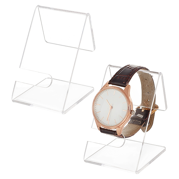 PandaHall PH 2PCS Acrylic Watch Display Stands, Clear Watch Holder Organizer Jewelry Watch Rack Single Watch Display Holder Showcase for...
PandaHall PH 2PCS Acrylic Watch Display Stands, Clear Watch Holder Organizer Jewelry Watch Rack Single Watch Display Holder Showcase for...