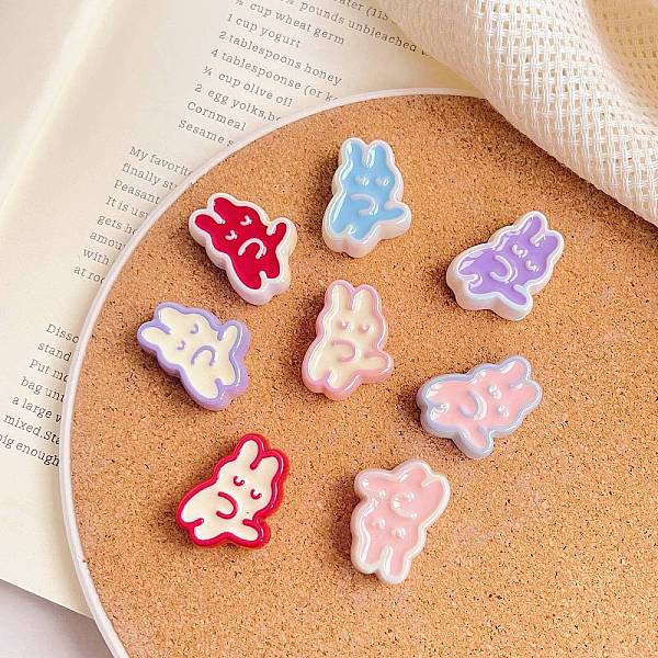 PandaHall Opaque Acrylic Beads, Rabbit, 25.5x19x9.1mm, Hole: 3.8mm Acrylic Rabbit Multicolor
PandaHall Opaque Acrylic Beads, Rabbit, 25.5x19x9.1mm, Hole: 3.8mm Acrylic Rabbit Multicolor