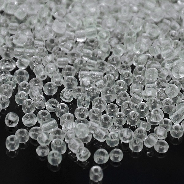 PandaHall Glass Seed Beads, Transparent, Round, Round Hole, White, 8/0, 3mm, Hole: 1mm, about 1111pcs/50g, 50g/bag, 18bags/2pounds Glass...
PandaHall Glass Seed Beads, Transparent, Round, Round Hole, White, 8/0, 3mm, Hole: 1mm, about 1111pcs/50g, 50g/bag, 18bags/2pounds Glass...