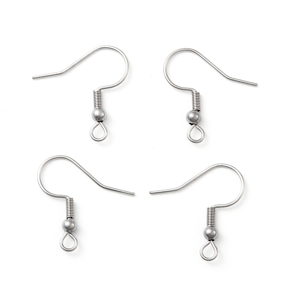 PandaHall 316 Surgical Stainless Steel Earring Hooks, with Horizontal Loop, Stainless Steel Color, 20x19.5mm, Hole: 2mm, 21 Gauge, Pin...
PandaHall 316 Surgical Stainless Steel Earring Hooks, with Horizontal Loop, Stainless Steel Color, 20x19.5mm, Hole: 2mm, 21 Gauge, Pin...