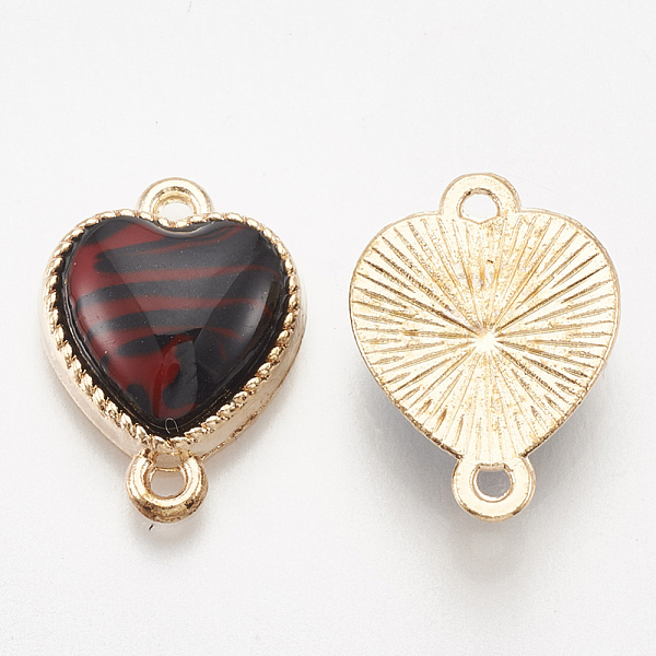 PandaHall Alloy Enamel Links connectors, Heart, Light Gold, Dark Red, 17.5x13x4.5mm, Hole: 1.5mm Alloy+Enamel Heart Red
PandaHall Alloy Enamel Links connectors, Heart, Light Gold, Dark Red, 17.5x13x4.5mm, Hole: 1.5mm Alloy+Enamel Heart Red