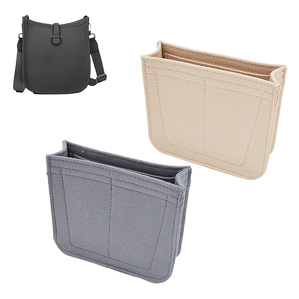 PandaHall WADORN 2 Colors Felt Handbag Insert Organizer, Tote Bag Organizer with Pockets Bag in Bag for Hermes Evelyne 16 Microfiber Purse..., Multicolor
PandaHall WADORN 2 Colors Felt Handbag Insert Organizer, Tote Bag Organizer with Pockets Bag in Bag for Hermes Evelyne 16 Microfiber Purse..., Multicolor