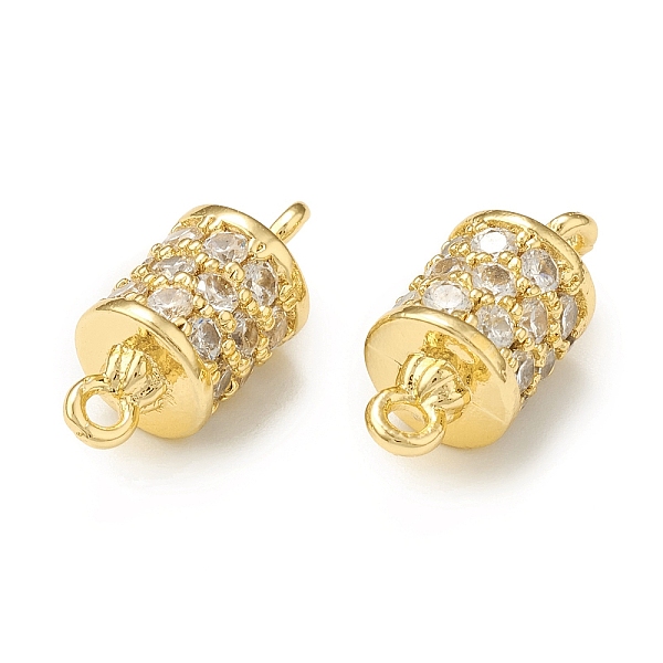 PandaHall Brass Micro Pave Clear Cubic Zirconia Connector Charms, Column Links, Real 18K Gold Plated, 15.5x6.5mm, Hole: 1.4mm Brass+Cubic...
PandaHall Brass Micro Pave Clear Cubic Zirconia Connector Charms, Column Links, Real 18K Gold Plated, 15.5x6.5mm, Hole: 1.4mm Brass+Cubic...