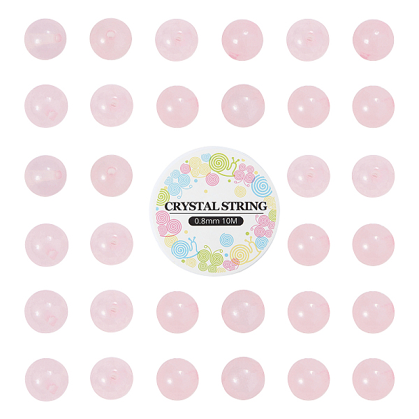 PandaHall DIY Natural Rose Quartz Bead Stretch Bracelet Making Kits, with Elastic Crystal Thread, Beads: 6.0mm, Hole: 1mm, 100pcs/set...
PandaHall DIY Natural Rose Quartz Bead Stretch Bracelet Making Kits, with Elastic Crystal Thread, Beads: 6.0mm, Hole: 1mm, 100pcs/set...