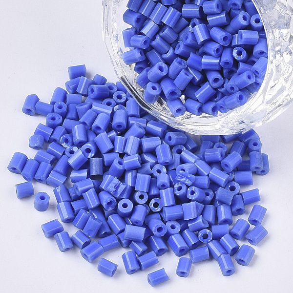 PandaHall 8/0 Glass Bugle Beads, Opaque Colours, Royal Blue, 8/0 2.5~3x2.5mm, Hole: 0.9mm, about 15000pcs/bag Glass Blue
PandaHall 8/0 Glass Bugle Beads, Opaque Colours, Royal Blue, 8/0 2.5~3x2.5mm, Hole: 0.9mm, about 15000pcs/bag Glass Blue