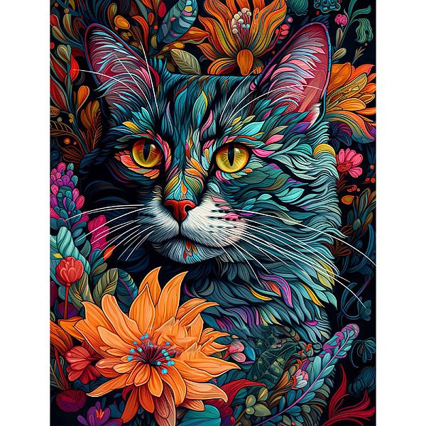 PandaHall AB Color Flower Cat DIY Diamond Painting Kit, Including Resin Rhinestones Bag, Diamond Sticky Pen, Tray Plate and Glue Clay..., Orange
PandaHall AB Color Flower Cat DIY Diamond Painting Kit, Including Resin Rhinestones Bag, Diamond Sticky Pen, Tray Plate and Glue Clay..., Orange