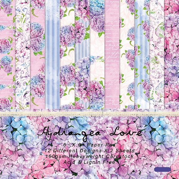 PandaHall Flower Theme Scrapbook Paper, for DIY Album Scrapbook, Background Paper, Diary Decoration, Pink, 152x152mm, 12 style, 2pcs/style...
PandaHall Flower Theme Scrapbook Paper, for DIY Album Scrapbook, Background Paper, Diary Decoration, Pink, 152x152mm, 12 style, 2pcs/style...