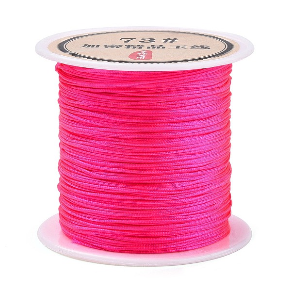 PandaHall 40 Yards Nylon Chinese Knot Cord, Nylon Jewelry Cord for Jewelry Making, Deep Pink, 0.6mm Nylon
PandaHall 40 Yards Nylon Chinese Knot Cord, Nylon Jewelry Cord for Jewelry Making, Deep Pink, 0.6mm Nylon