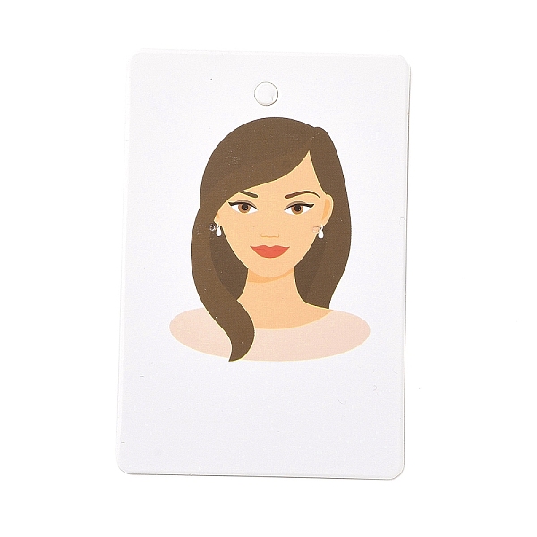 PandaHall Paper Earring Display Cards, Earring Holder Cards, Rectangle with Girl Pattern, Bisque, 9x6x0.03cm, Hole: 5mm and 1mm Paper Human..., Orange
PandaHall Paper Earring Display Cards, Earring Holder Cards, Rectangle with Girl Pattern, Bisque, 9x6x0.03cm, Hole: 5mm and 1mm Paper Human..., Orange
