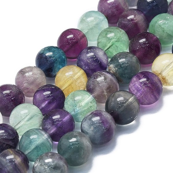 PandaHall Natural Fluorite Beads Strands, Round, 12.5mm, Hole: 1.2mm, about 33pcs/strand, 15.75''(40cm) Fluorite Round
PandaHall Natural Fluorite Beads Strands, Round, 12.5mm, Hole: 1.2mm, about 33pcs/strand, 15.75''(40cm) Fluorite Round