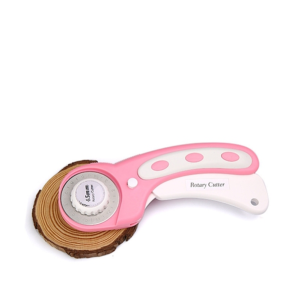 PandaHall Handheld Portable Rotary Roller Cutter, Sewing Craft Cutting Tool, for Crafting, Sewing, Quilting, Patchworking, Pink, 16.5x6.25cm...
PandaHall Handheld Portable Rotary Roller Cutter, Sewing Craft Cutting Tool, for Crafting, Sewing, Quilting, Patchworking, Pink, 16.5x6.25cm...