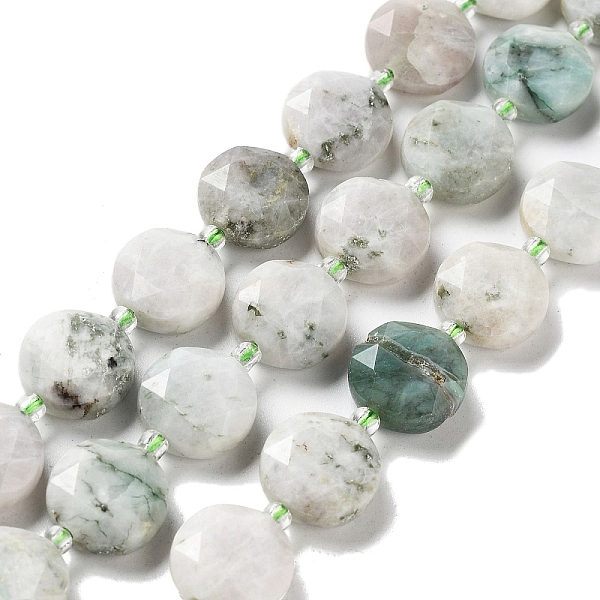 PandaHall Natural Gemstone Beads Strands, with Seed Beads, Faceted Hexagonal Cut, Flat Round, 12~12.5x5~6mm, Hole: 1.2~1.4mm, about...
PandaHall Natural Gemstone Beads Strands, with Seed Beads, Faceted Hexagonal Cut, Flat Round, 12~12.5x5~6mm, Hole: 1.2~1.4mm, about...