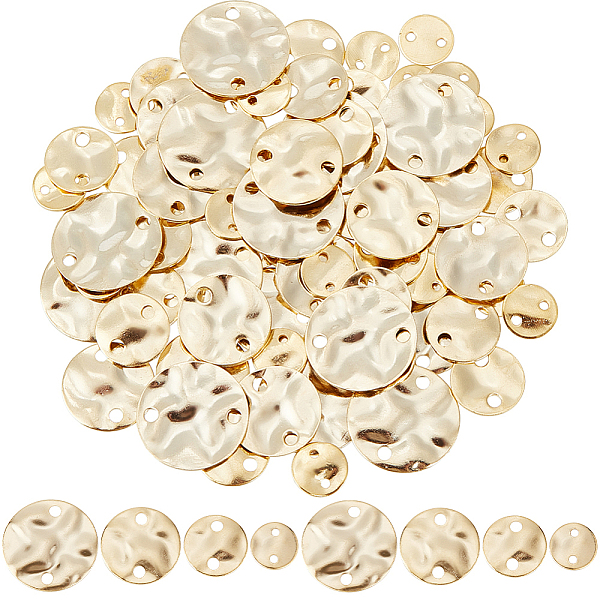 PandaHall CREATCABIN 80Pcs 4 Styles Brass Connector Charms, Flat Round, Twist Round Links, Real 24K Gold Plated, 6~12x0.8~1mm, Hole...
PandaHall CREATCABIN 80Pcs 4 Styles Brass Connector Charms, Flat Round, Twist Round Links, Real 24K Gold Plated, 6~12x0.8~1mm, Hole...
