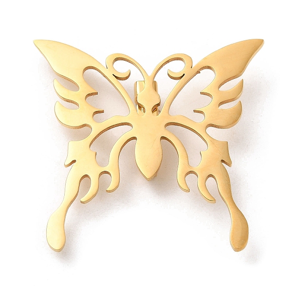 PandaHall 201 Stainless Steel Brooch for Backpack Clothes, Butterfly, 44x44.5x1.3mm Stainless Steel Butterfly
PandaHall 201 Stainless Steel Brooch for Backpack Clothes, Butterfly, 44x44.5x1.3mm Stainless Steel Butterfly