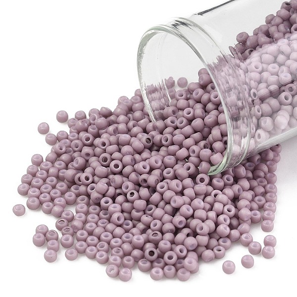 PandaHall TOHO Round Seed Beads, Japanese Seed Beads, (766) Opaque Pastel Frost Light Lilac, 11/0, 2.2mm, Hole: 0.8mm, about 1110pcs/10g..., Purple
PandaHall TOHO Round Seed Beads, Japanese Seed Beads, (766) Opaque Pastel Frost Light Lilac, 11/0, 2.2mm, Hole: 0.8mm, about 1110pcs/10g..., Purple