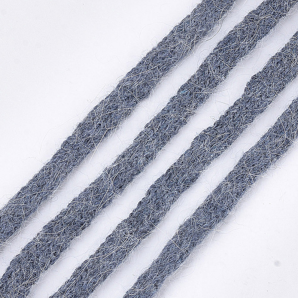PandaHall Soft Faux Mink Fur Cords, Nylon Cord, Slate Gray, 9~10mm, about 110yards/bundle Nylon Gray
PandaHall Soft Faux Mink Fur Cords, Nylon Cord, Slate Gray, 9~10mm, about 110yards/bundle Nylon Gray
