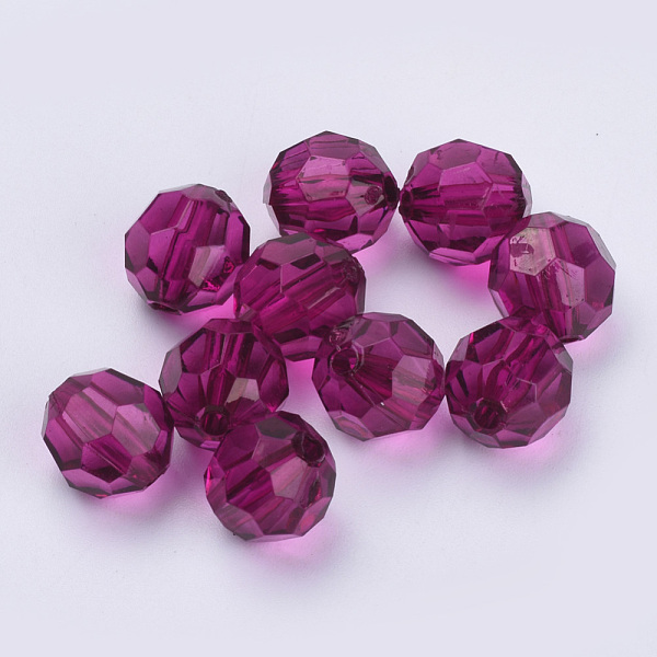 PandaHall Transparent Acrylic Beads, Faceted, Round, Purple, 10x9.5mm, Hole: 1.8mm, about 990pcs/500g Acrylic Round Purple
PandaHall Transparent Acrylic Beads, Faceted, Round, Purple, 10x9.5mm, Hole: 1.8mm, about 990pcs/500g Acrylic Round Purple