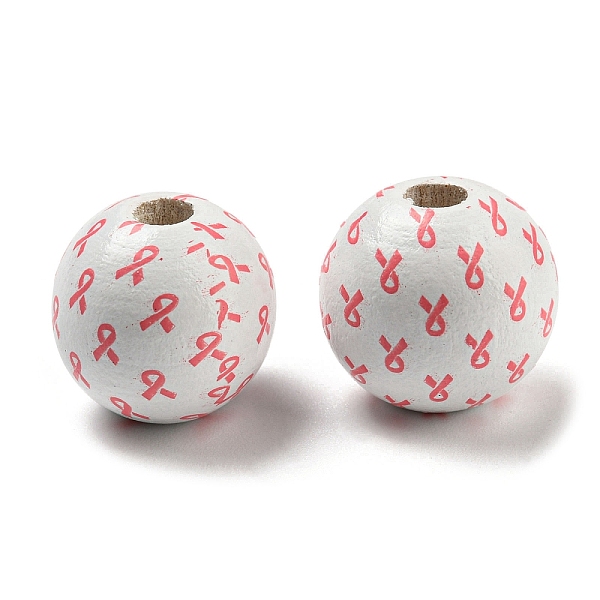 PandaHall Printed Wood Beads, Valentine's Day Round Beads, WhiteSmoke, Awareness Ribbon, 16mm, Hole: 3~4.4mm Schima Wood Awareness Ribbon..., White
PandaHall Printed Wood Beads, Valentine's Day Round Beads, WhiteSmoke, Awareness Ribbon, 16mm, Hole: 3~4.4mm Schima Wood Awareness Ribbon..., White