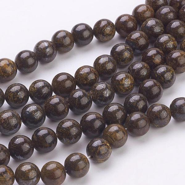 PandaHall Natural Bronzite Beads Strands, Round, Coconut Brown, Size: about 8mm in diameter, hole: 1mm, 52pcs/strand, 15.7 inch Bronzite...
PandaHall Natural Bronzite Beads Strands, Round, Coconut Brown, Size: about 8mm in diameter, hole: 1mm, 52pcs/strand, 15.7 inch Bronzite...