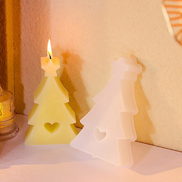 PandaHall DIY Silicone Candle Molds, For Candle Making, Christmas Tree, 13.3x7.2x2.6cm Silicone Christmas Tree
PandaHall DIY Silicone Candle Molds, For Candle Making, Christmas Tree, 13.3x7.2x2.6cm Silicone Christmas Tree