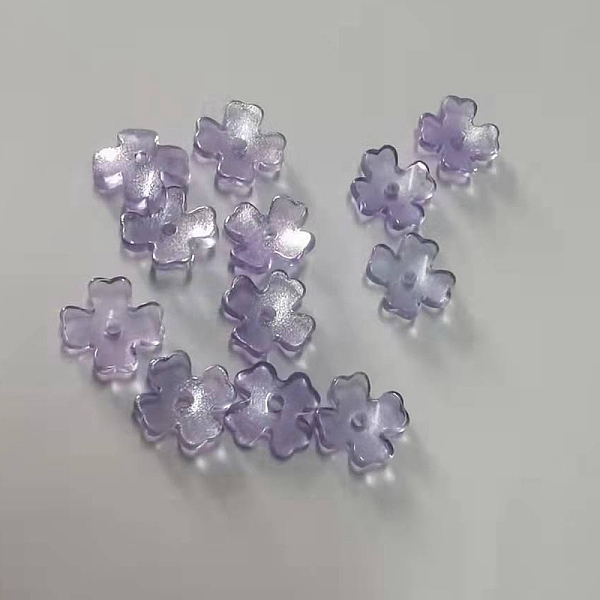 PandaHall Handmade Lampwork Beads, Clover, Lilac, 9.5x9.5x2mm, Hole: 1mm Lampwork Clover Purple
PandaHall Handmade Lampwork Beads, Clover, Lilac, 9.5x9.5x2mm, Hole: 1mm Lampwork Clover Purple