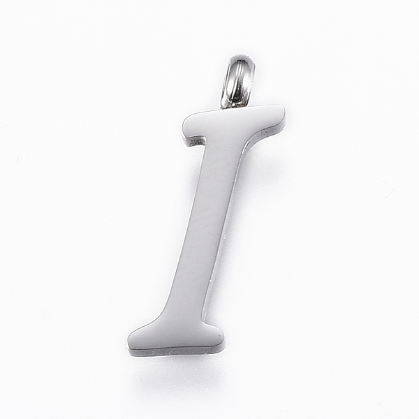 PandaHall 304 Stainless Steel Pendants, Initial Letter, Letter.I, Stainless Steel Color, 18x5.5x2mm, Hole: 2mm 304 Stainless Steel Letter I
PandaHall 304 Stainless Steel Pendants, Initial Letter, Letter.I, Stainless Steel Color, 18x5.5x2mm, Hole: 2mm 304 Stainless Steel Letter I