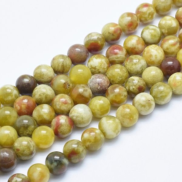 PandaHall Natural Serpentine Jade Beads Strands, Round, 8mm, Hole: 1mm, about 48pcs/strand, 15.7 inch(40cm) Other Jade Round
PandaHall Natural Serpentine Jade Beads Strands, Round, 8mm, Hole: 1mm, about 48pcs/strand, 15.7 inch(40cm) Other Jade Round