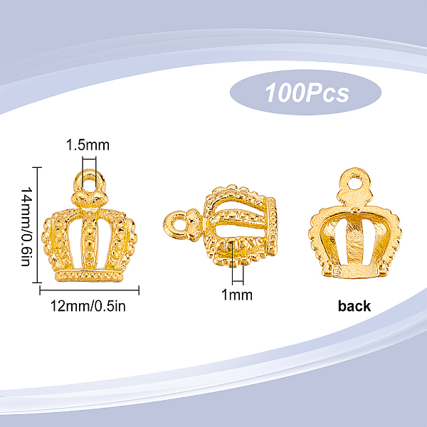 PandaHall SUNNYCLUE 1 Box 100Pcs Crown Charms in Bulk King Charms King Crown Charms for Jewelry Making Crown Cabochons Flatback Crown Charms...
PandaHall SUNNYCLUE 1 Box 100Pcs Crown Charms in Bulk King Charms King Crown Charms for Jewelry Making Crown Cabochons Flatback Crown Charms...
