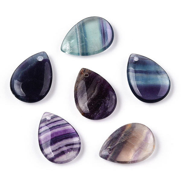 PandaHall Natural Fluorite Pendants, Teardrop Charms, 24.5x17x6mm, Hole: 0.5mm Fluorite Teardrop
PandaHall Natural Fluorite Pendants, Teardrop Charms, 24.5x17x6mm, Hole: 0.5mm Fluorite Teardrop