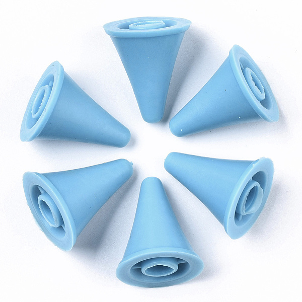 PandaHall Plastic DIY Weaving Tool Knitting Needle Caps, knitting Needle Stopper, Dodger Blue, 20x17mm, Hole: 5mm Plastic Blue
PandaHall Plastic DIY Weaving Tool Knitting Needle Caps, knitting Needle Stopper, Dodger Blue, 20x17mm, Hole: 5mm Plastic Blue