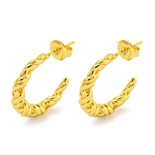 PandaHall 304 Stainless Steel Earrings, Half Round, Real 18K Gold Plated, 20.5x3.5mm 304 Stainless Steel Half Round
PandaHall 304 Stainless Steel Earrings, Half Round, Real 18K Gold Plated, 20.5x3.5mm 304 Stainless Steel Half Round