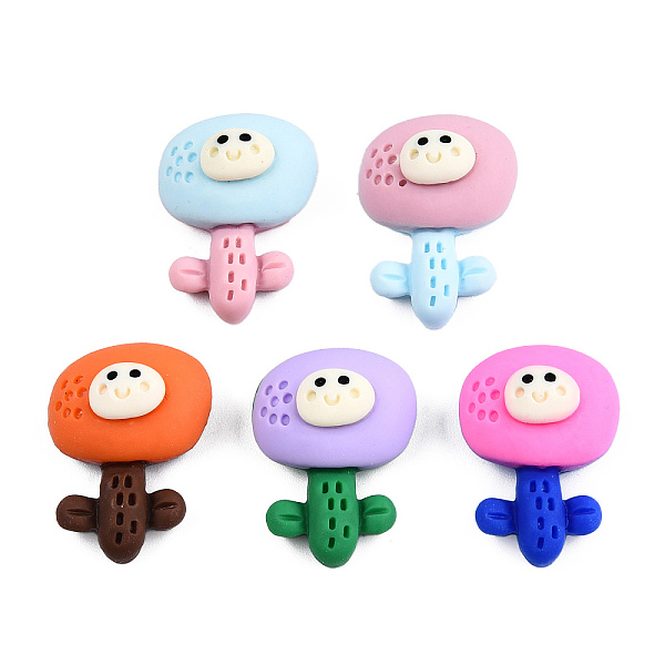 PandaHall Opaque Resin Cabochons, Flower with Smiling Face Pattern, Mixed Color, 23x16.5~17x9.5~10mm Resin Flower Multicolor
PandaHall Opaque Resin Cabochons, Flower with Smiling Face Pattern, Mixed Color, 23x16.5~17x9.5~10mm Resin Flower Multicolor