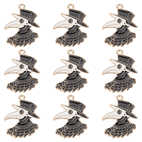 PandaHall SUNNYCLUE 1 Box 24Pcs Gothic Charms Bird Charms Enamel Raven Crow Beak Halloween Doctor Steampunk Black Charm for Jewelry Making...
PandaHall SUNNYCLUE 1 Box 24Pcs Gothic Charms Bird Charms Enamel Raven Crow Beak Halloween Doctor Steampunk Black Charm for Jewelry Making...