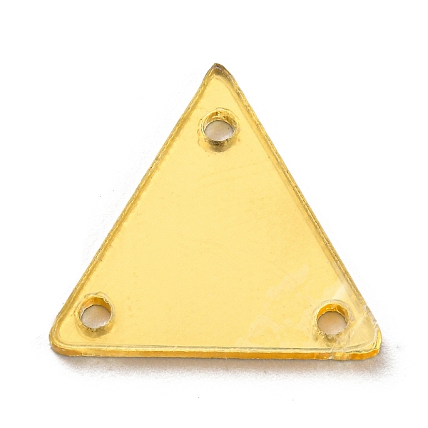 PandaHall Triangle Acrylic Mirror Sew on Rhinestones, Garments Accessories, Multi-Strand Links, Gold, 14x16x1.3mm, Hole: 1.2mm Acrylic...
PandaHall Triangle Acrylic Mirror Sew on Rhinestones, Garments Accessories, Multi-Strand Links, Gold, 14x16x1.3mm, Hole: 1.2mm Acrylic...